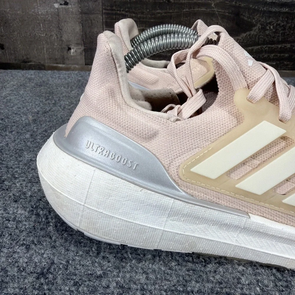 Adidas Ultraboost Light Wonder Quartz Pink Comfy Low Top Athletic Shoes Womens 8